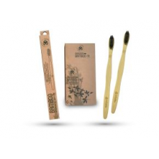 SPAZZOLINO DA DENTI BAMBOO E CARBON WAVE